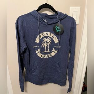 Sea You Sun Punta Cana Blue Lightweight Hoodie - Men's S